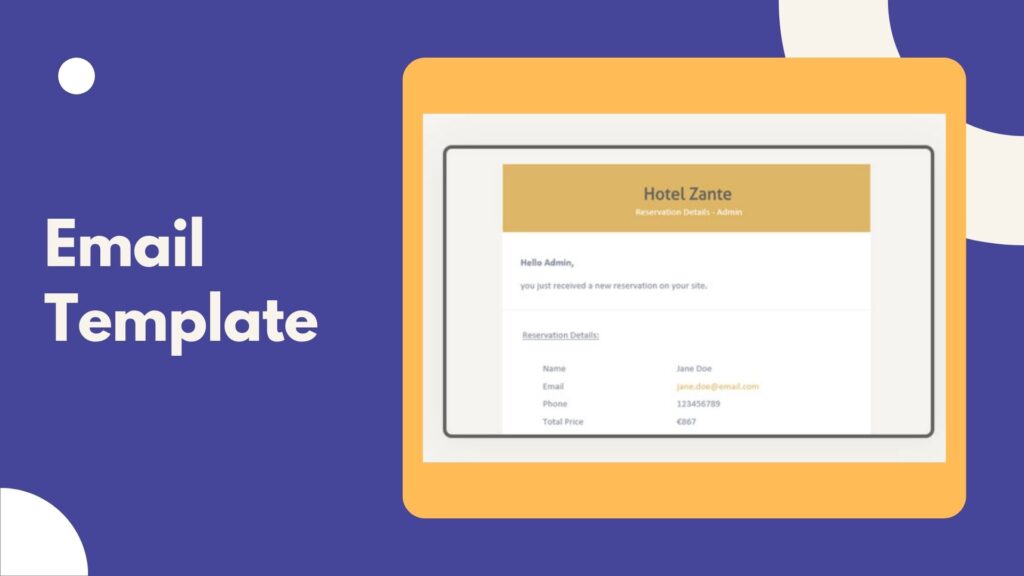 Hotel online billing